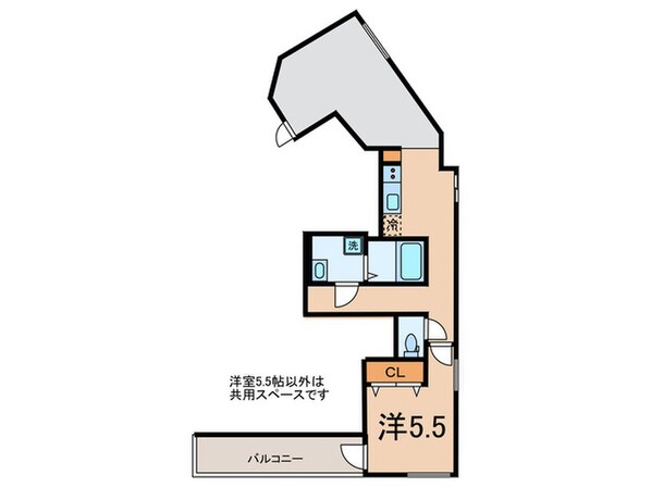 Nefrock Lab Ookayamaの物件間取画像